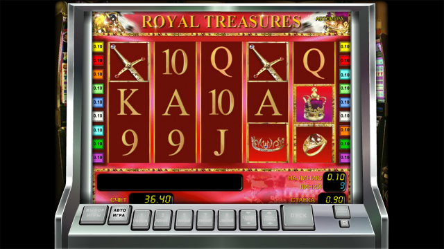 Игровой интерфейс Royal Treasures 5