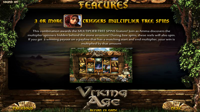 Игровой интерфейс Viking Age 4