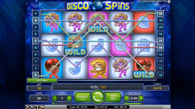 Бонусная игра Disco Spins 4