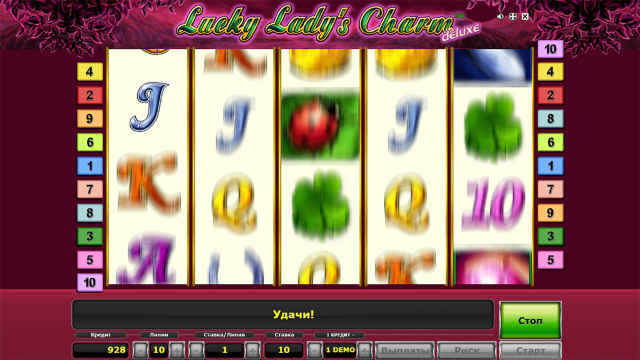 Бонусная игра Lucky Lady's Charm Deluxe 7