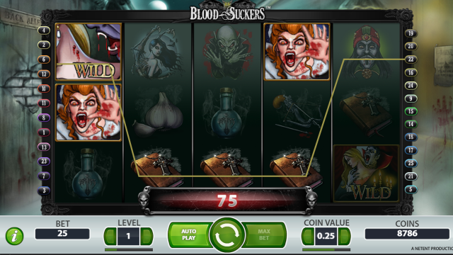 Игровой интерфейс Blood Suckers 3