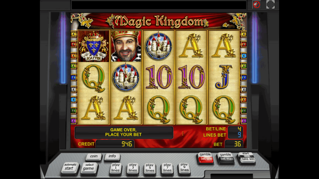 Игровой интерфейс Magic Kingdom 2