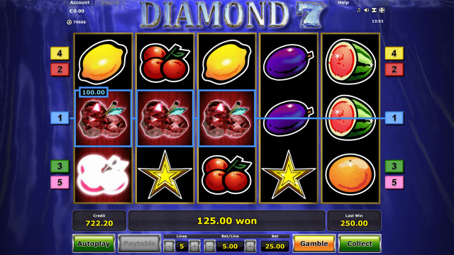 Игровой интерфейс Diamond 7 10
