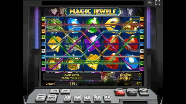 Игровой интерфейс Magic Jewels 6