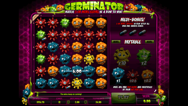 Бонусная игра Germinator 9